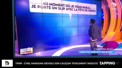 TPMP : Cyril Hanouna dévoile son caleçon totalement insolite !