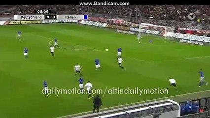 Mesut Ozil Incredible Miss - Germany 0-0 Italy - 29.03.2016