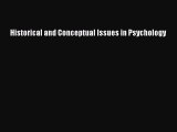 [PDF] Historical and Conceptual Issues in Psychology [Read] Online