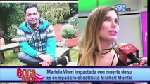 Mariela Viteri impactada con muerte de su ex compañero el estilista Michell Murillo