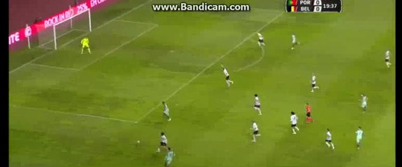 Luis NANI Goal  Portugal 1-0 Belgium   29-03-2016