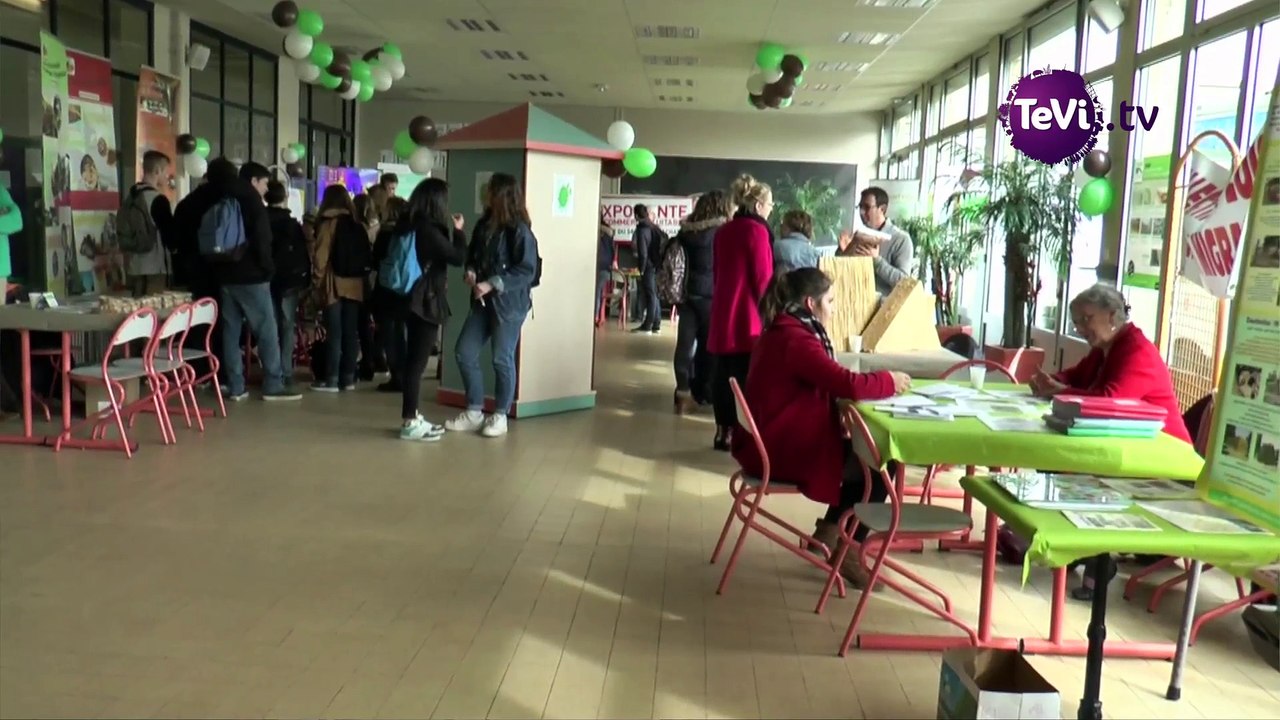 Forum développement durable, lycée Le Verrier [TéVi] 16_03_29