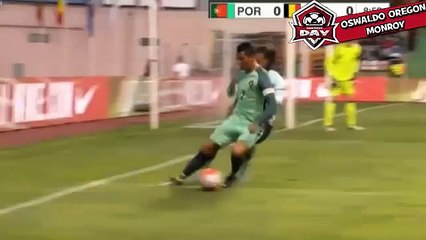 Cristiano Ronaldo Amazing Nutmeg and Skills Portugal vs Belgium 2016