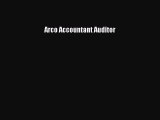 Read Arco Accountant Auditor Ebook