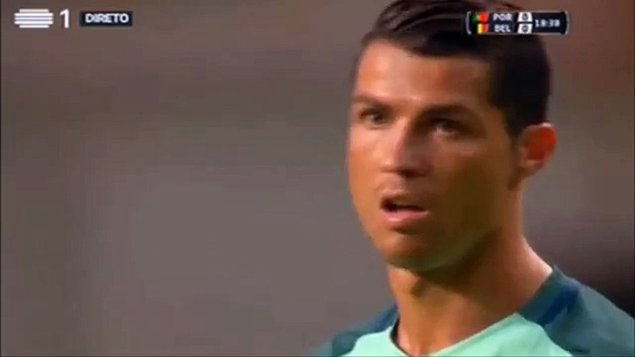 Cristiano Ronaldo Fantastic Free Kick vs Belguim