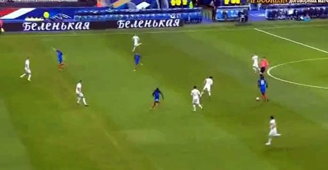 Ngolo Kante Goal - France 1 - 0 Russia - 29-03-2016