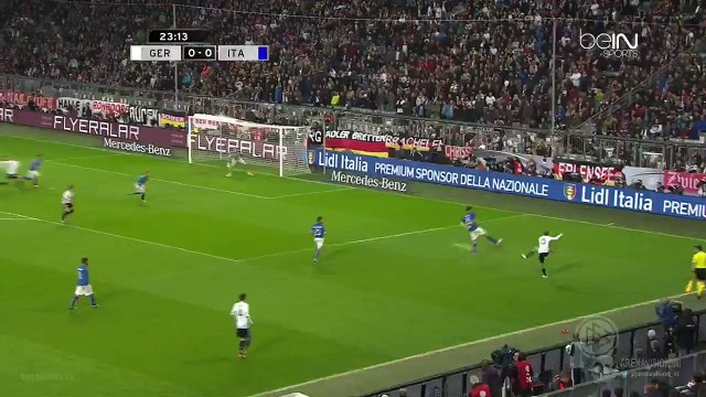 Toni Kroos 1-0 Goal HD - Germany 1 - 0 Italy - Friendly 29.03.2016 HD