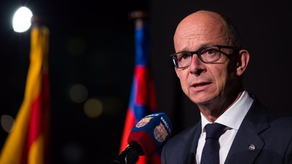 Jordi Cardoner valora el último día de visitas del Memorial Johan Cruyff