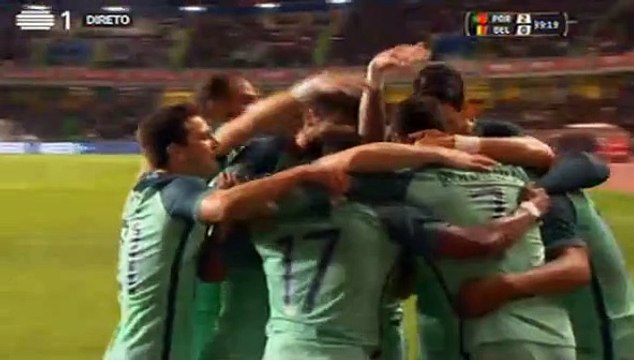 Cristiano Ronaldo Goal HD - Portugal 2-0 Belgium - 29.03.2016