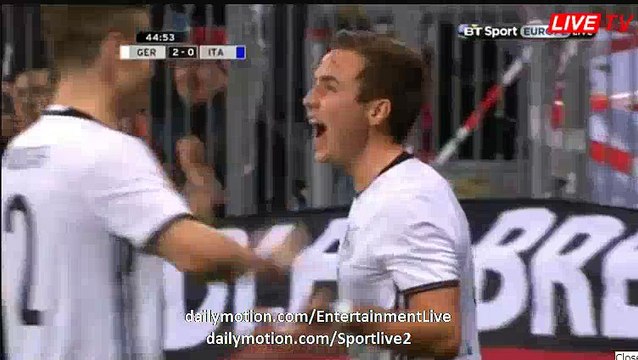 Mario Götze 2-0 | Germany 2-0 Italy Friendlies