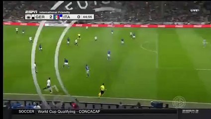 2-0 Mario Gotze Goal HD - Germany 2-0 Italy - 29.03.2016 HD