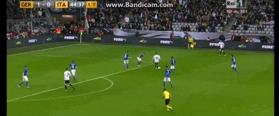 Half Time Goals - Germany 2-0 Italy 29-03-2016