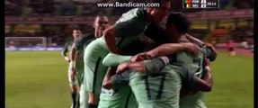 Half Time Goals - Portugal 2-0 Belgium 29-03-2016