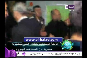 الوزير وجمال علام في الغرفة