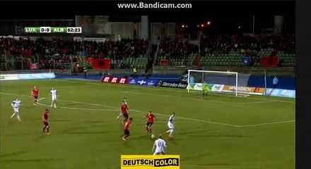 Sadiku Goal 0-1 Luxembourg vs Albania 29.03.2016