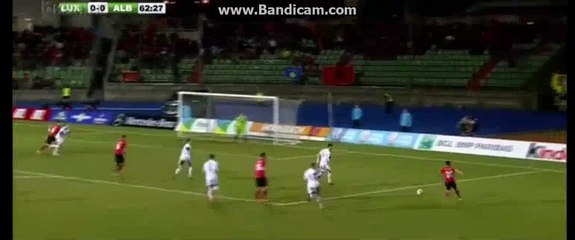 Armando Sadiku Goal - Luxembourg 0-1 Albania 29-03-2016