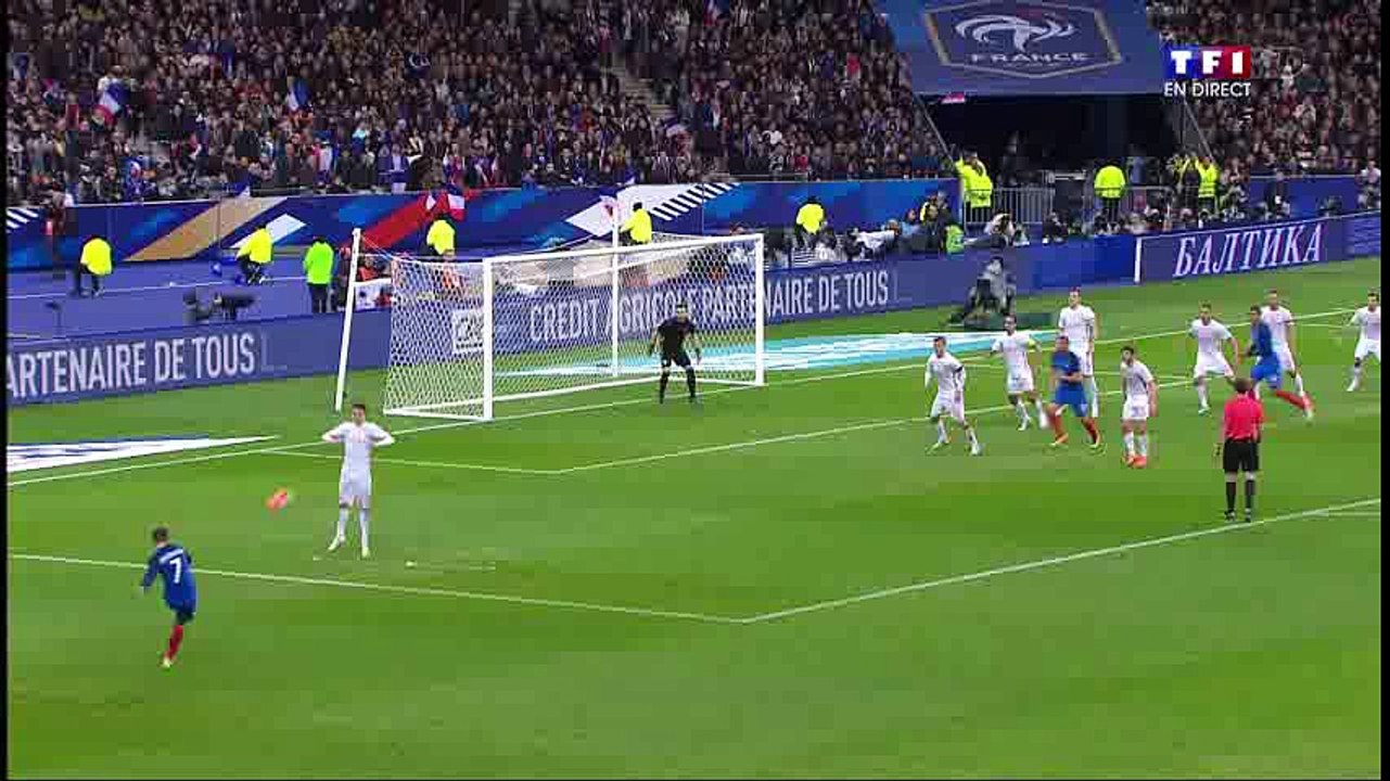 Andre-Pierre Gignac Goal HD - France 1-0 Russia - 29-03-2016 Friendly Match