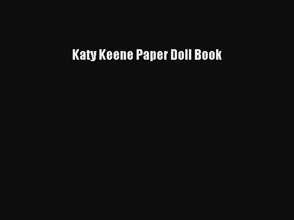Download Katy Keene Paper Doll Book PDF Free