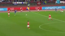 Miralem Pjanic Goal HD Switzerland 0 - 2 Bosnia-Herzegovina 29.03.2016