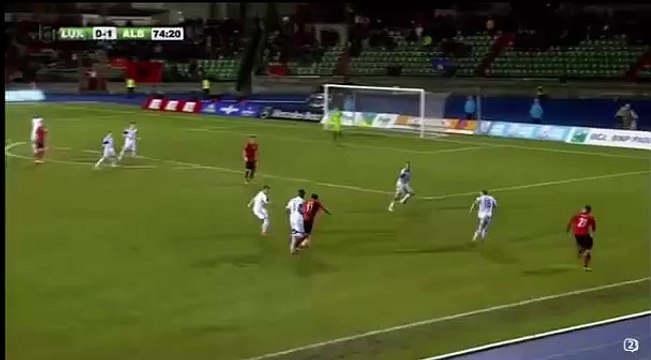0-2 Sokol Cikalleshi Goal HD - Luxemburg 0-2 Albania - 29.03.0216 HD