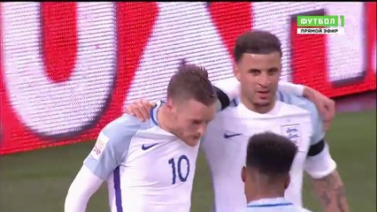 England - Netherlands, Goal, 1-0 Vardy
