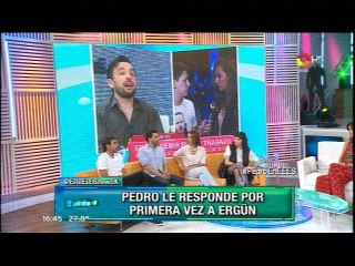 Pedro Alfonso aclara la version de la tocada de cola a Ergun Demir