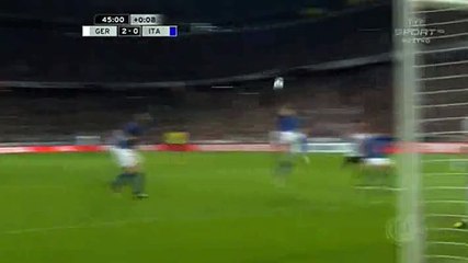Mario Gotze Goal - Germany 2 - 0 Italy - 29-03-2016