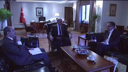 Kurtulmuş, Belarus Büyükelçisi Savinykh'i Kabul Etti