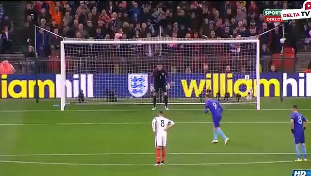 Penalty England 1-1 Netherlands  HD