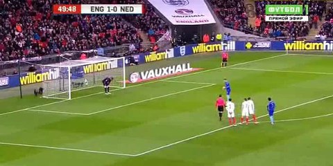 Vincent Janssen Goal - England 1 - 1 Netherlands - 29-03-2016