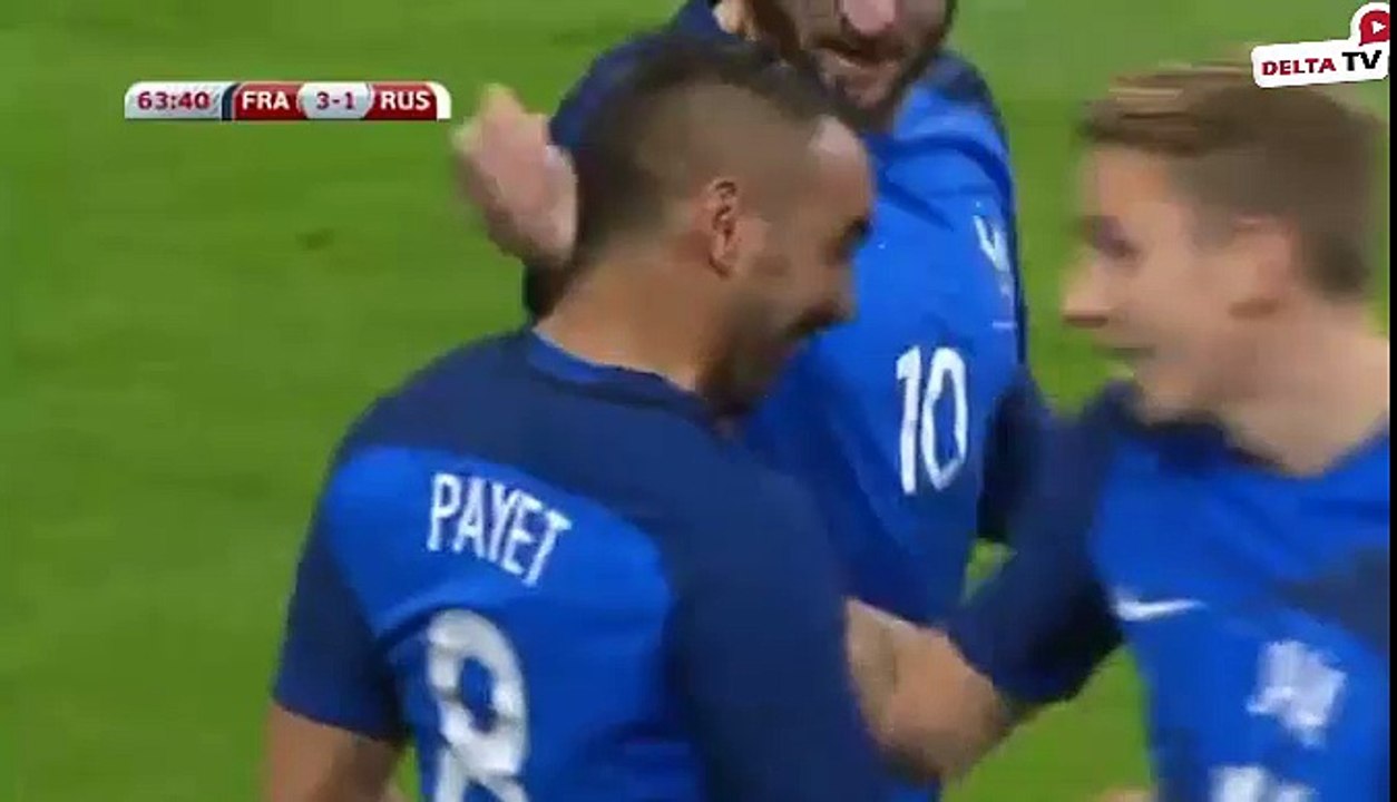 dimitri payet France 3-1 Russia