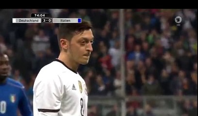 Ozil M. (Penalty) goal-+Germany	4-0	Italy 29.03.2016