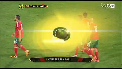 Youssef El Arabi Goal - Morocco vs Cape Verde 2-0 [29.3.2016] Qualification