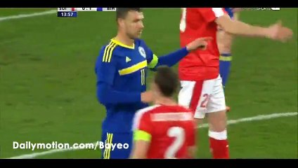 All Goals  - Switzerland 0-2 Bosnia & Herzegovina - 29-03-2016