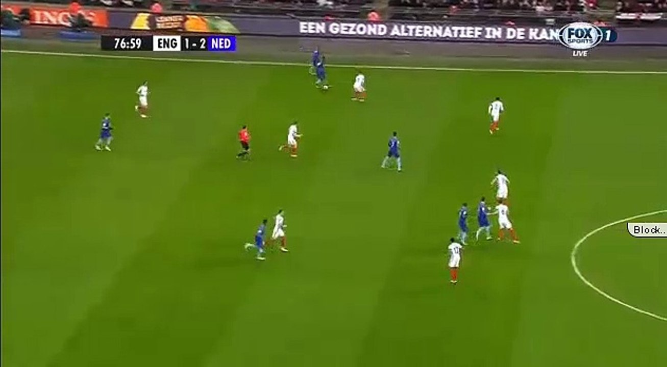 England 1-2 Netherlands