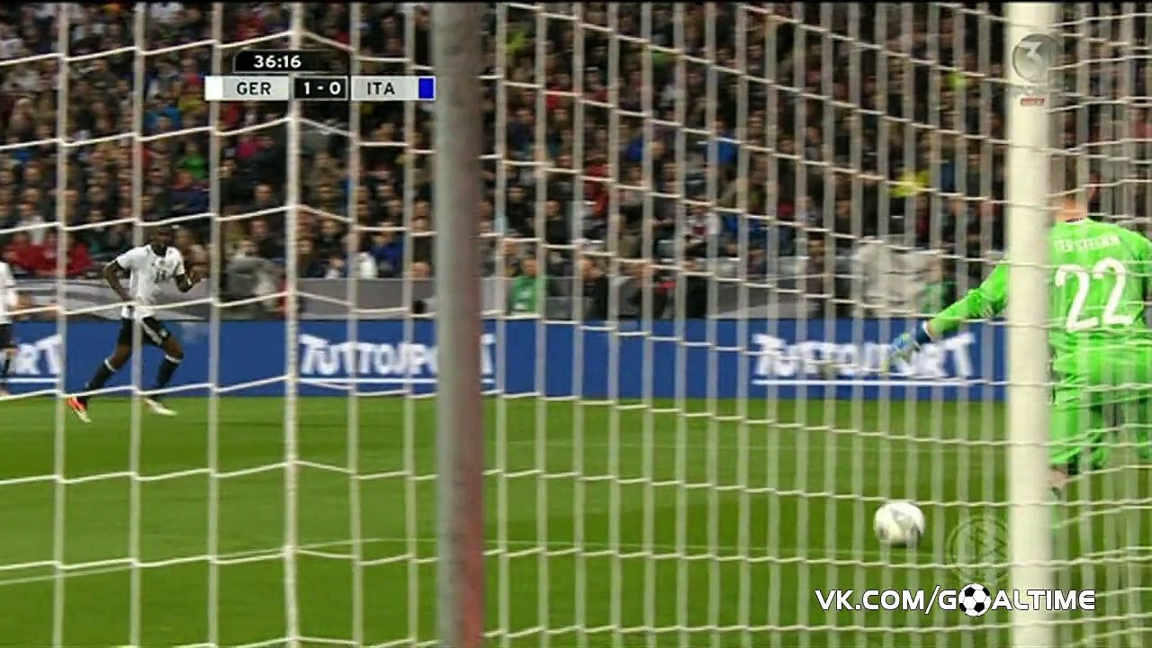 Germany 4- 1 Italy  - Highlights 3/29/2016