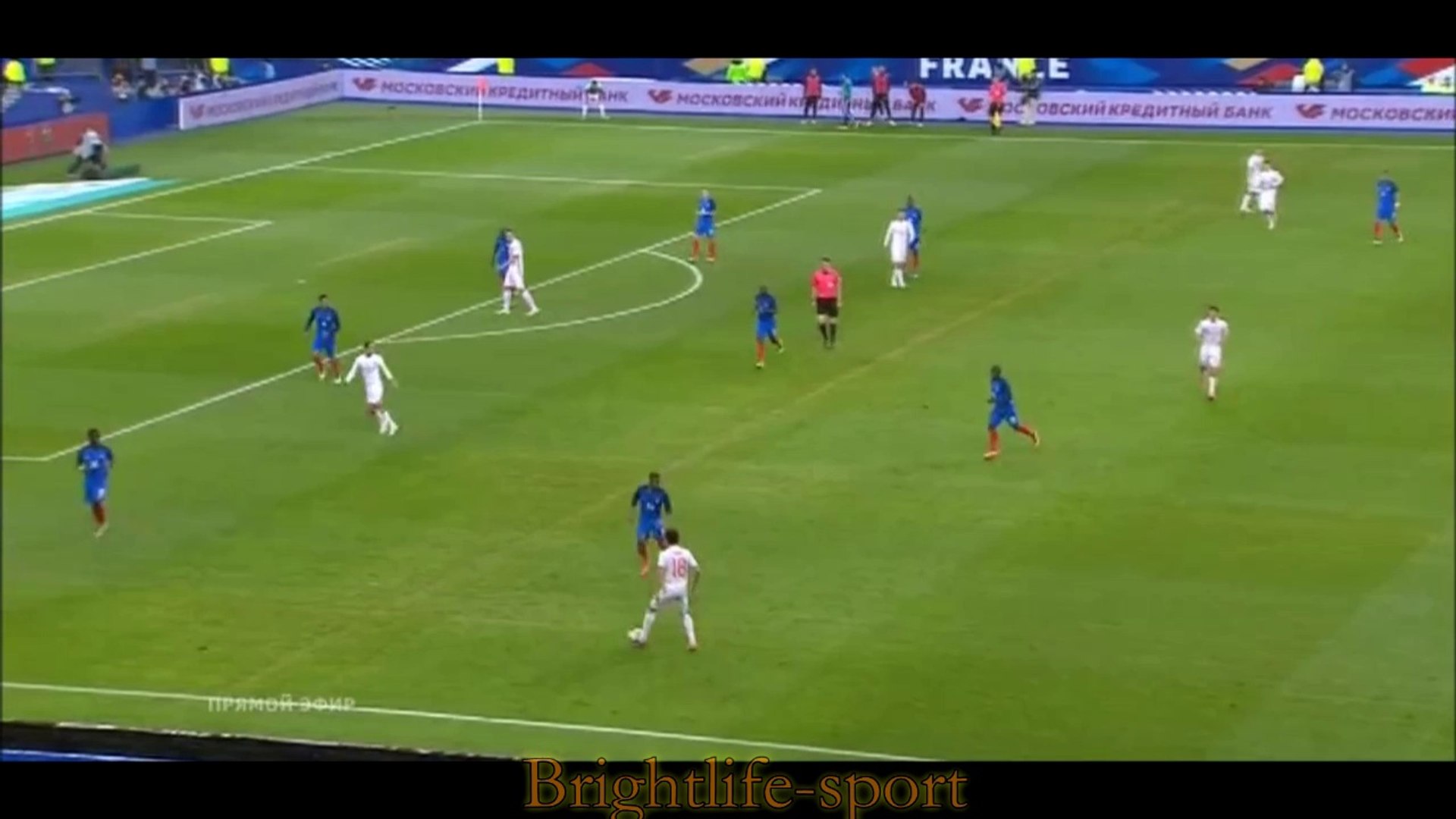 ⁣France 3 - 2 Russia Goal : Yuri Zhirkov (March 29, 2016 , a friendly match )