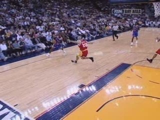 Mickael Pietrus dunk Dikembe Mutombo