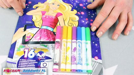 Colour Alive Barbie - Crayola - Barbie Colour Book / Kolorowanka Barbie - 95 1049