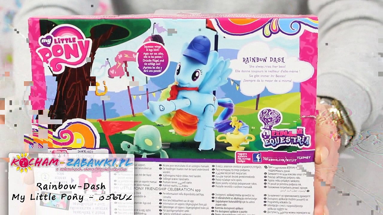 My Little Pony - Rainbow Dash Winning Kick Poseable Pony / Rainbow Dash na Zawodach Sportowych