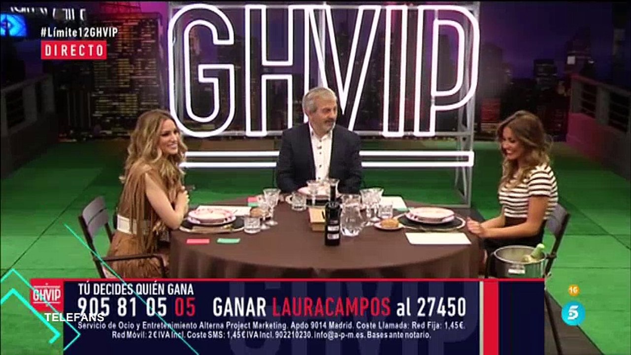 Edurne, Lara y Carlos Sobera eligen a Rappel, Carlos Lozano y Laura Matamoros como camareros