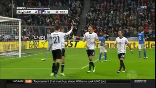 Germany 4 : 1 Italy (Allemagne 4-1 Italie)