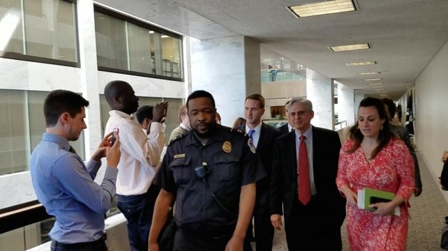 Merrick Garland meets with Republican senator