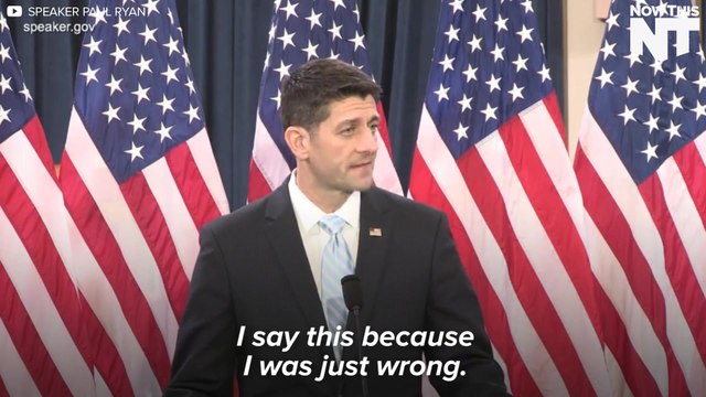 Paul Ryan Says His Makers And Takers Statement Was Wrong