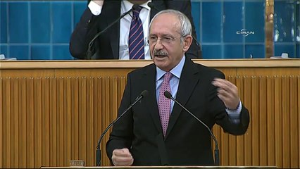 Kemal Kılıçdaroğlu grup toplantısında konuştu