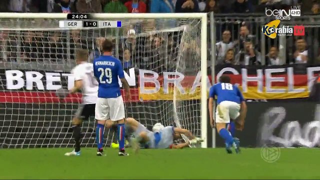 مشاهده اهداف وملخص المانيا وايطاليا اليوم 29/3/2016 وديه دوليه