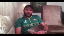 Shahid Khan Afridi ) My message to my nation ! I am Sorry to my Nation