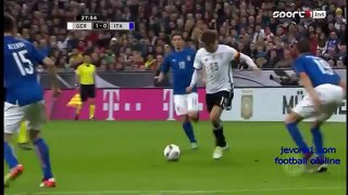 Goals and Highlights - Germany 4-1 Italy - 29/03/16