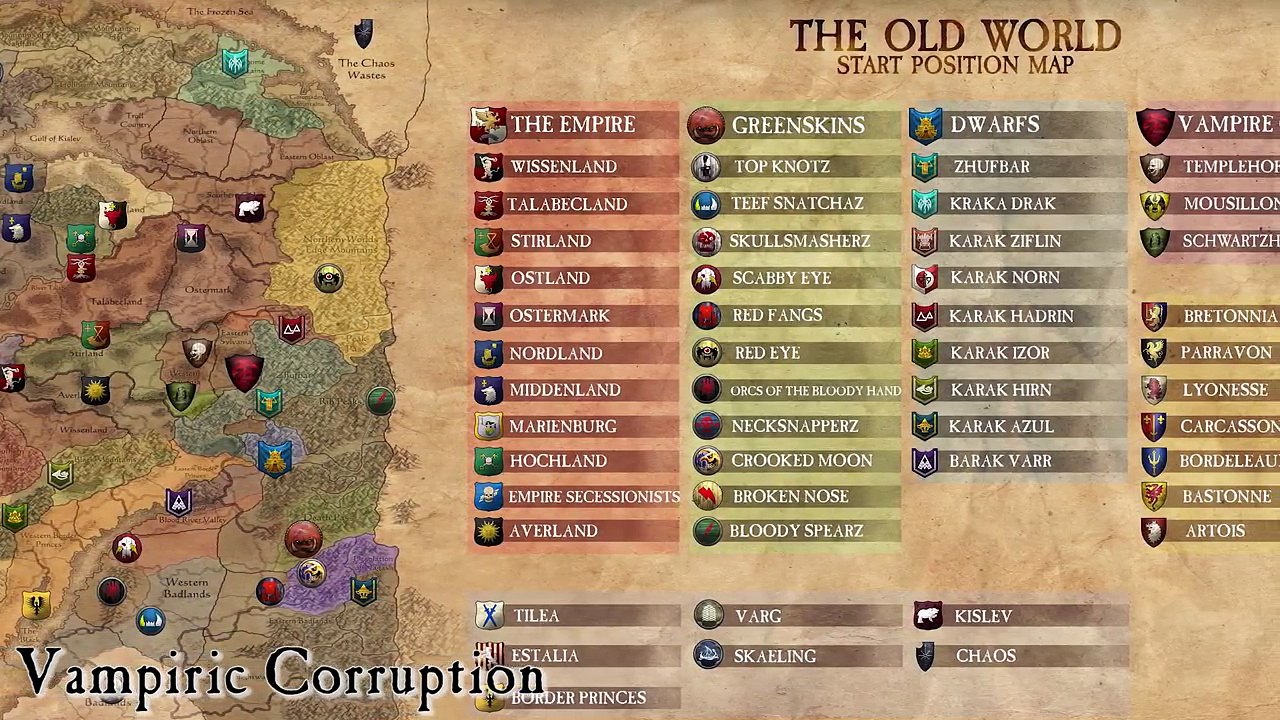 Total War WARHAMMER - Corruption des vampires