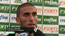 Rafael Marques fala sobre ser reserva no Palmeiras